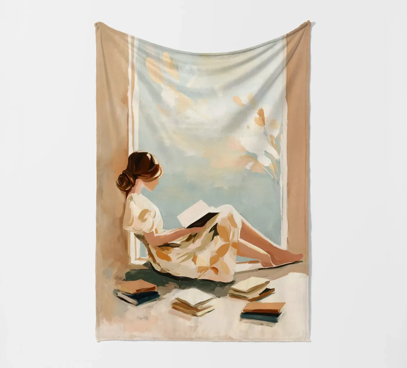 Window Reader coperta in pile da Freya