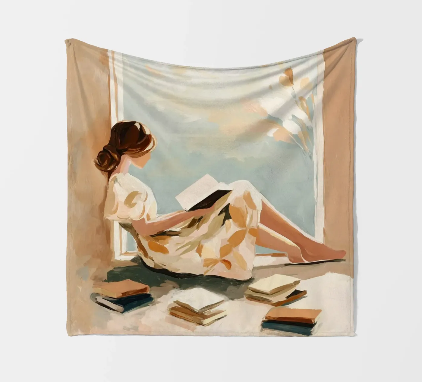 Window Reader coperta in pile da Freya