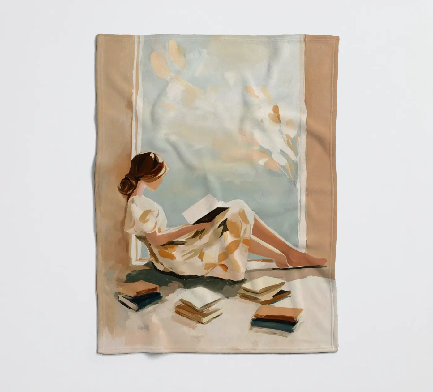 Window Reader Fleecedecke von Freya