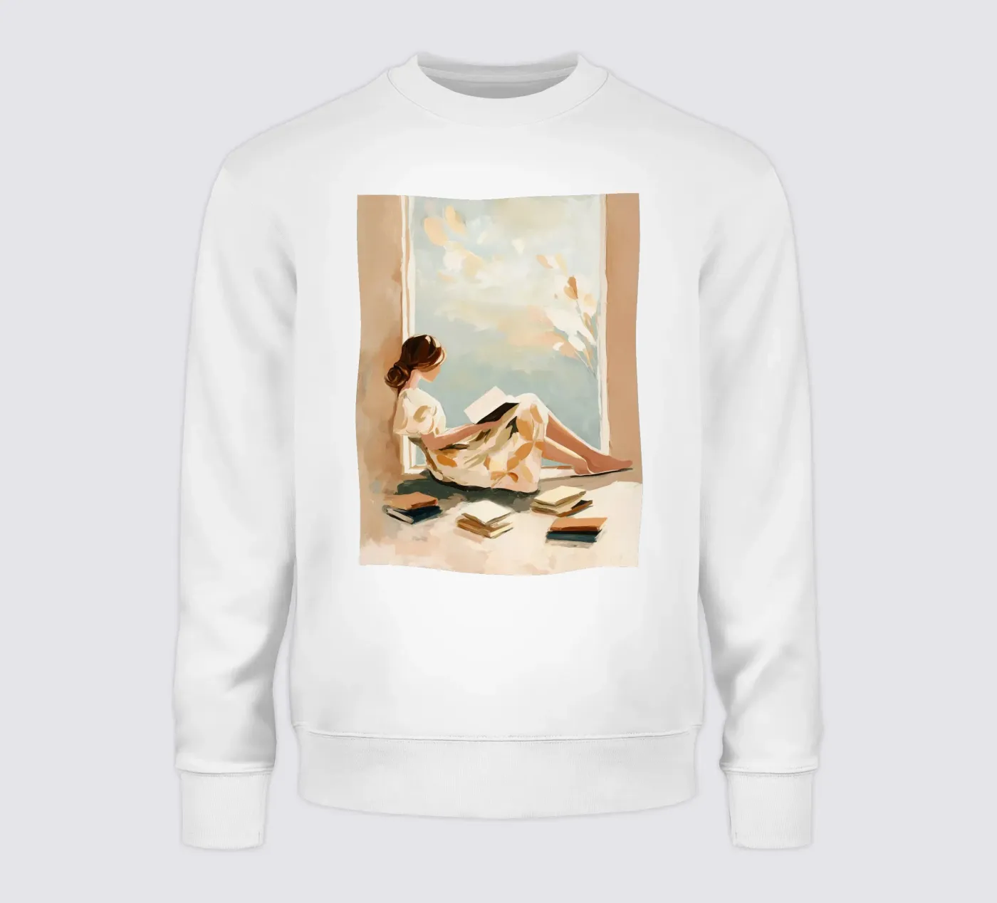 Window Reader sweatshirt van Freya