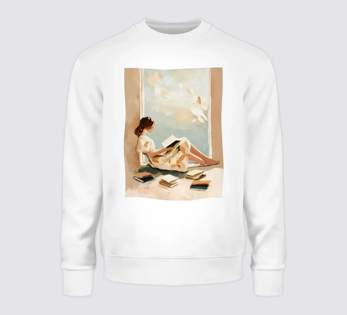 Window Reader sweatshirt van Freya