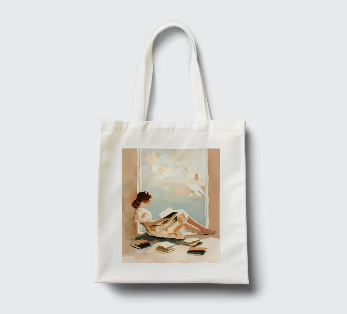 Window Reader tote bag de Freya