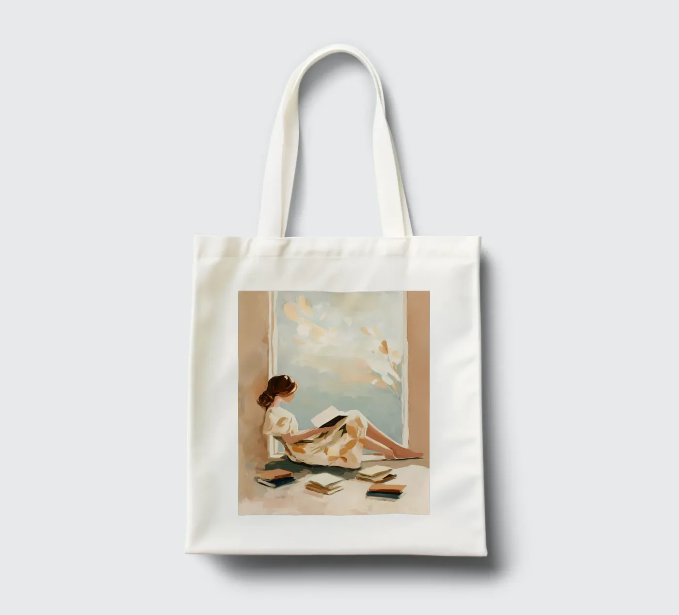 Window Reader tote bag de Freya