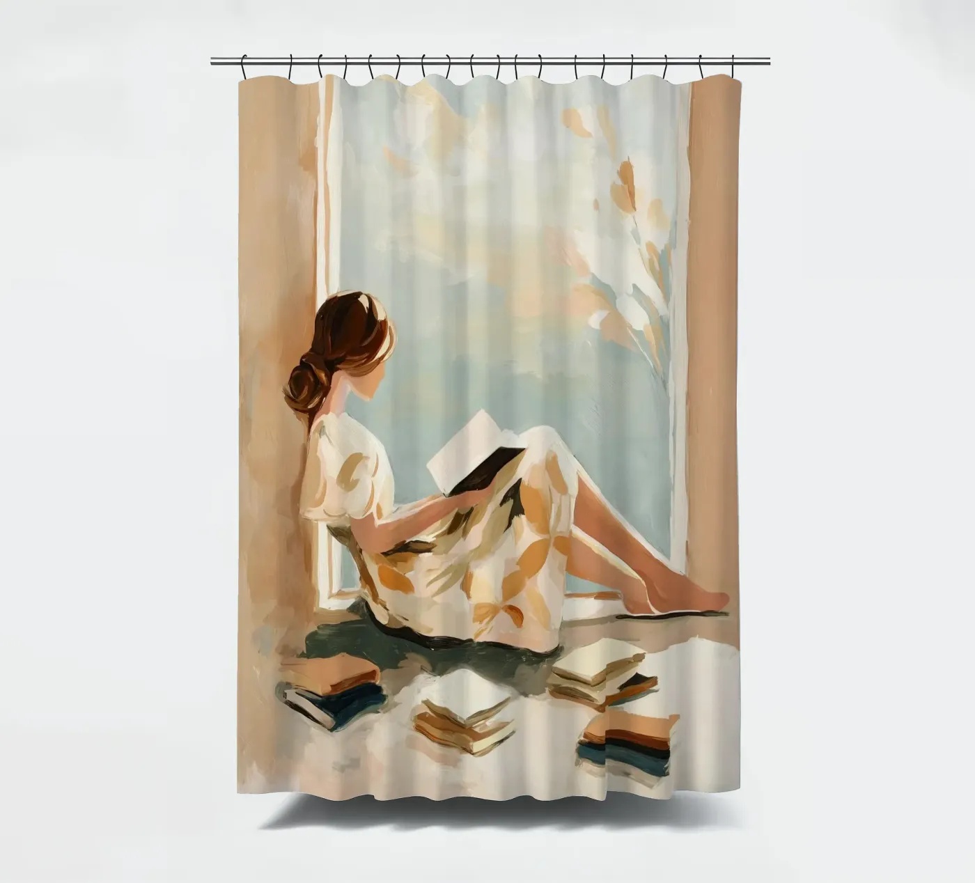 Window Reader Duschvorhang von Freya