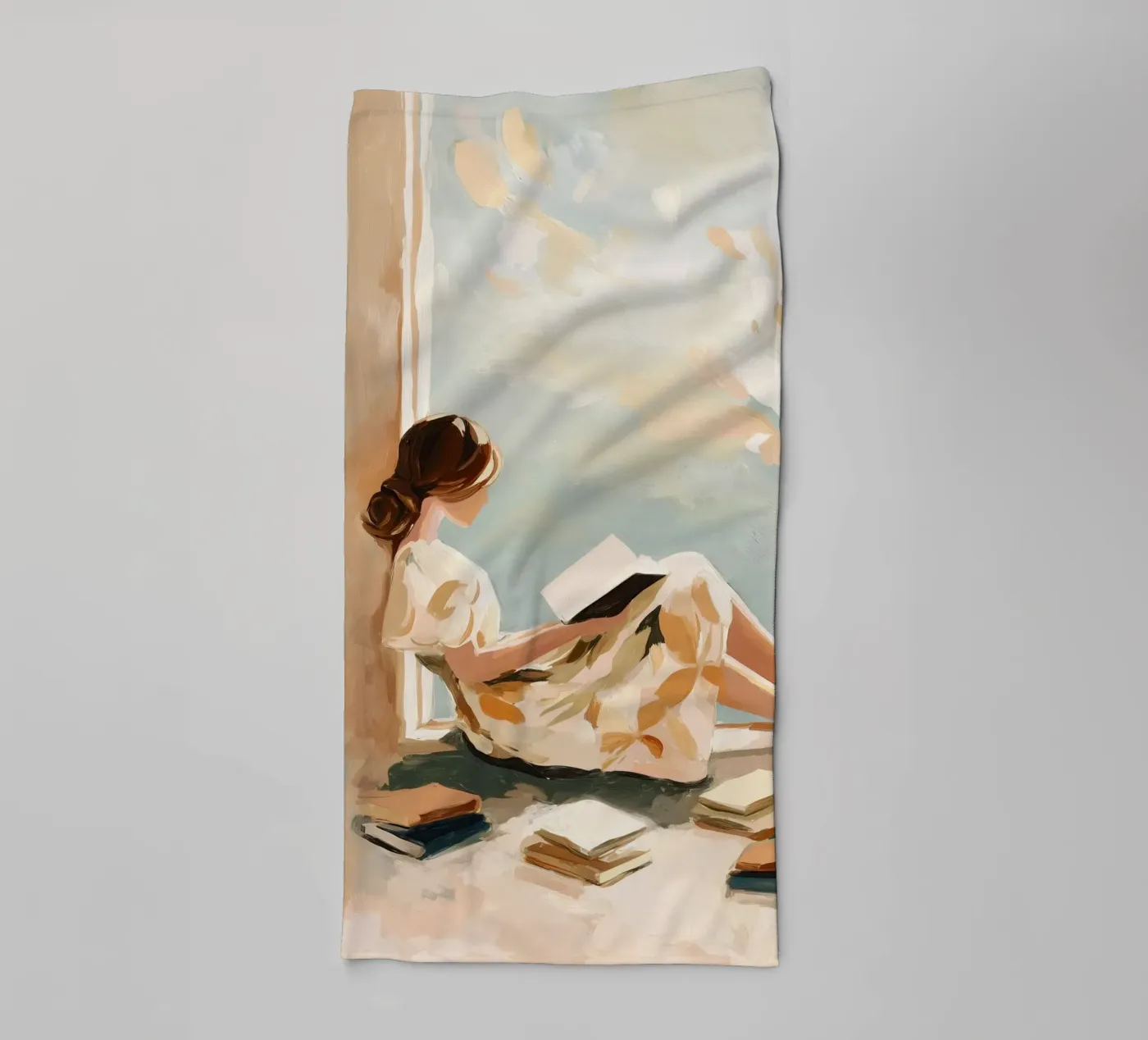 Window Reader badhanddoek van Freya