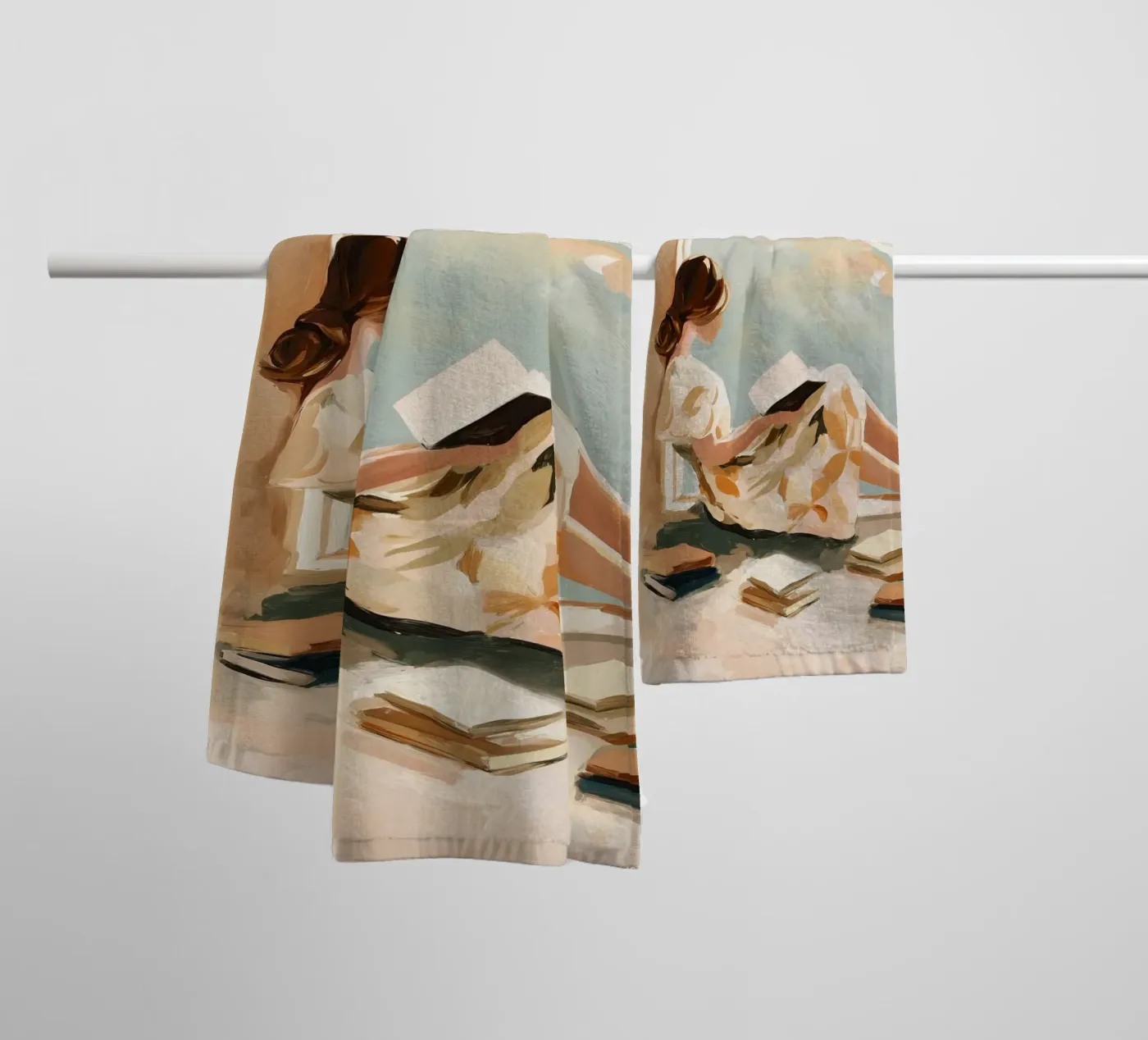 Window Reader badhanddoek van Freya