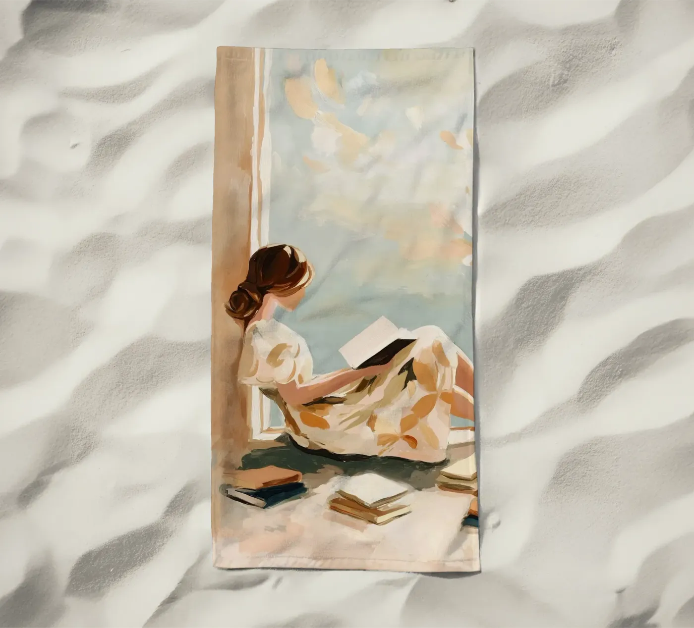 Window Reader Strandtuch von Freya
