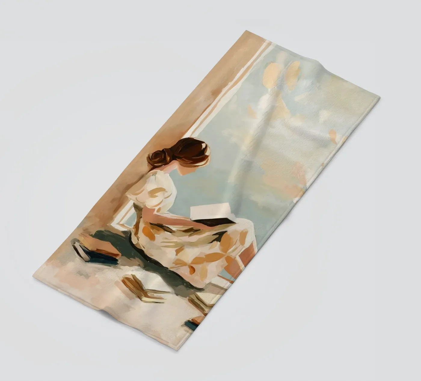 Window Reader Strandtuch von Freya