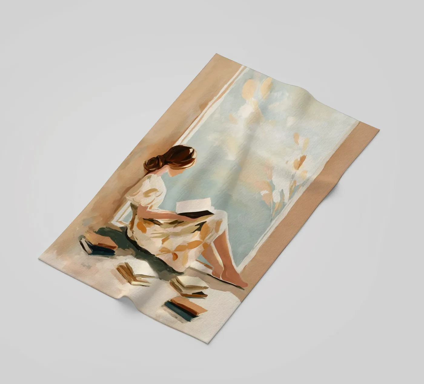 Window Reader Strandtuch von Freya