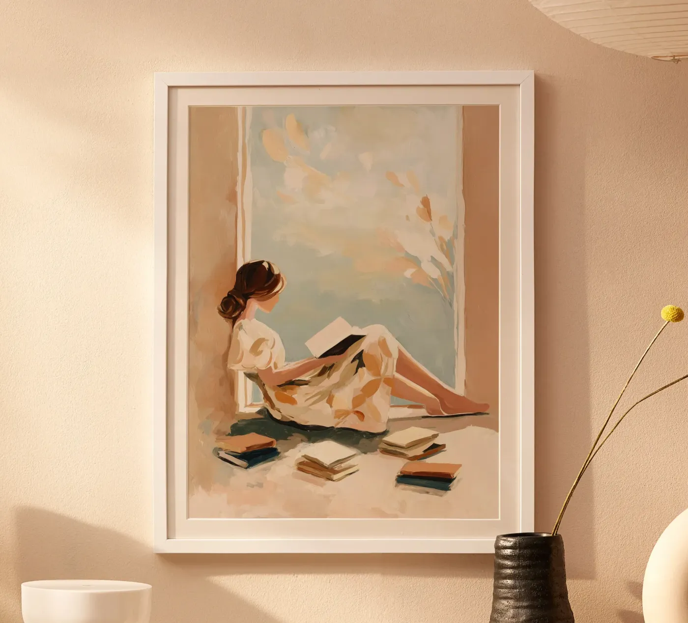 Window Reader Poster von Freya