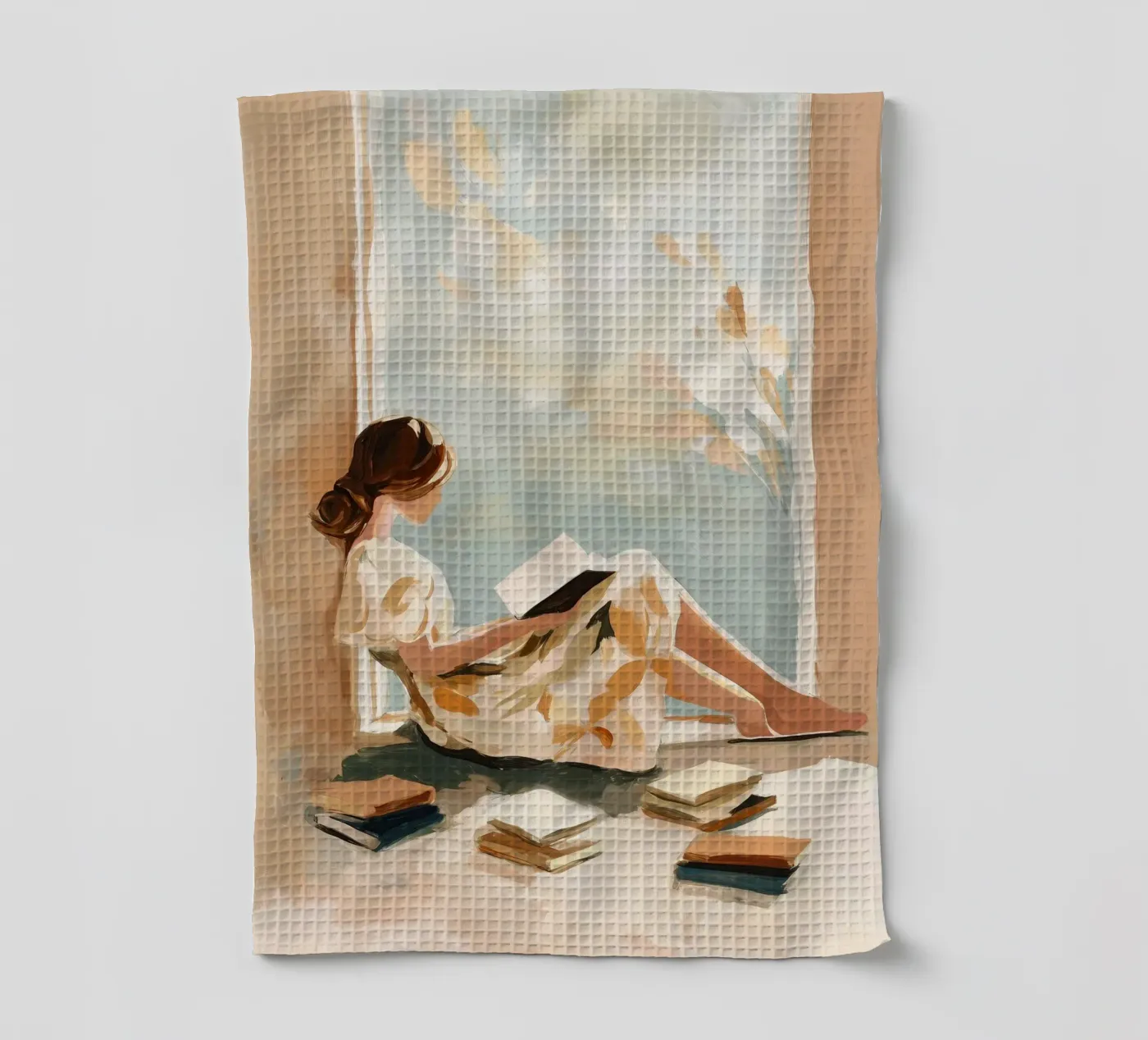 Window Reader theedoek van Freya