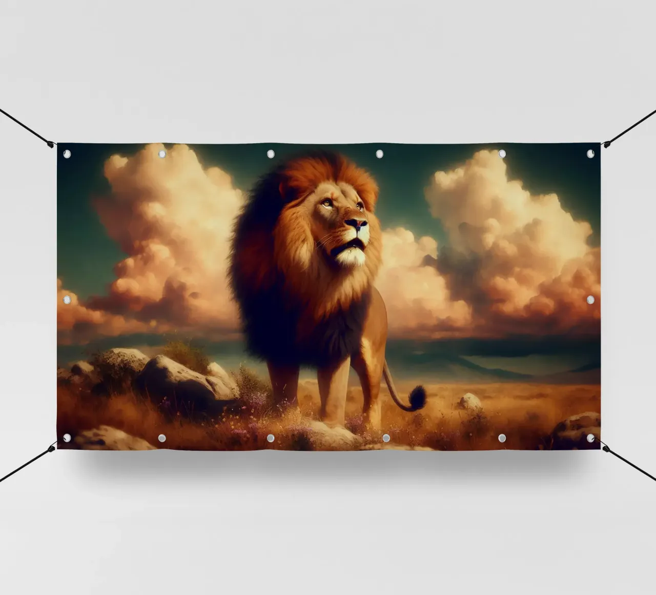 LEONE telo in pvc da RUBIANT ART