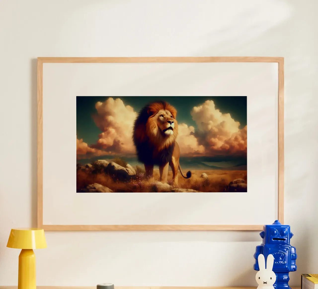 LEONE poster da RUBIANT ART