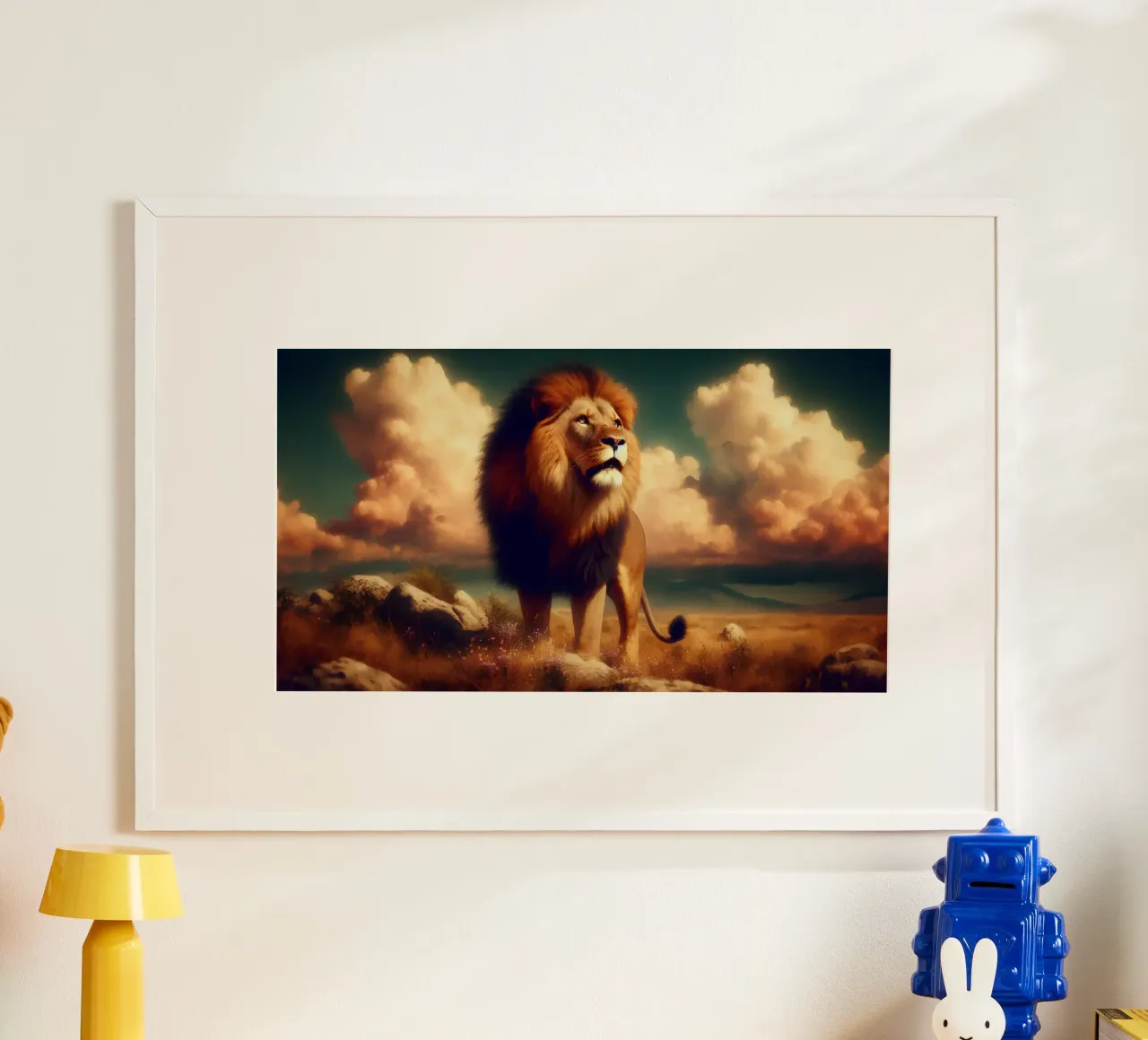 LEONE poster da RUBIANT ART