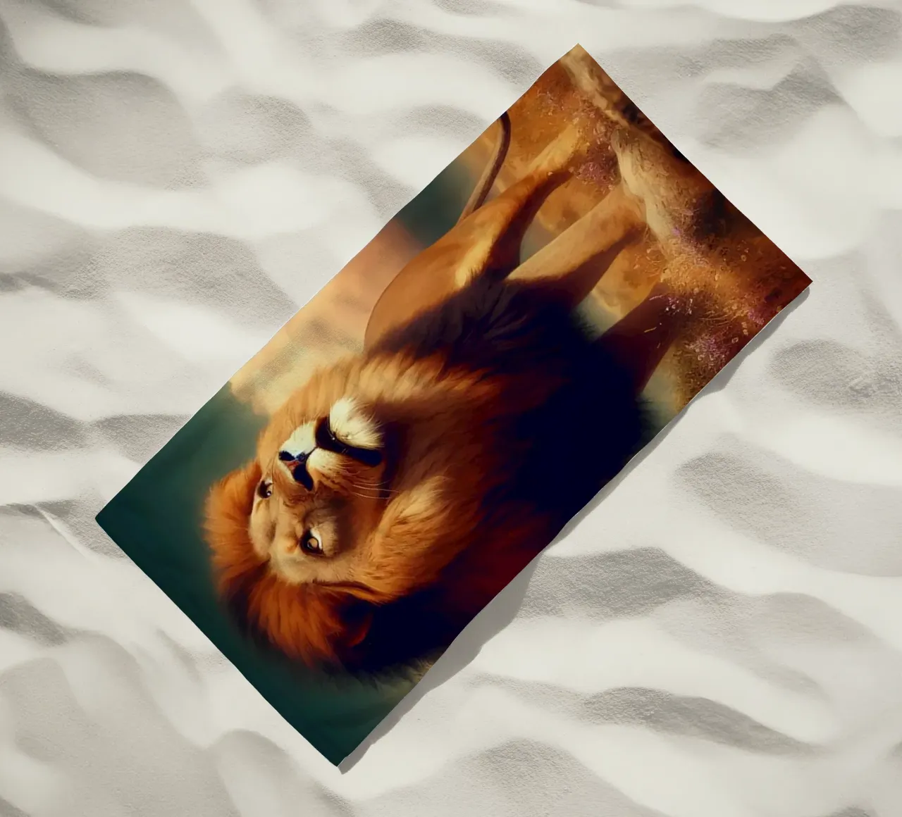 LION telo mare da RUBIANT ART