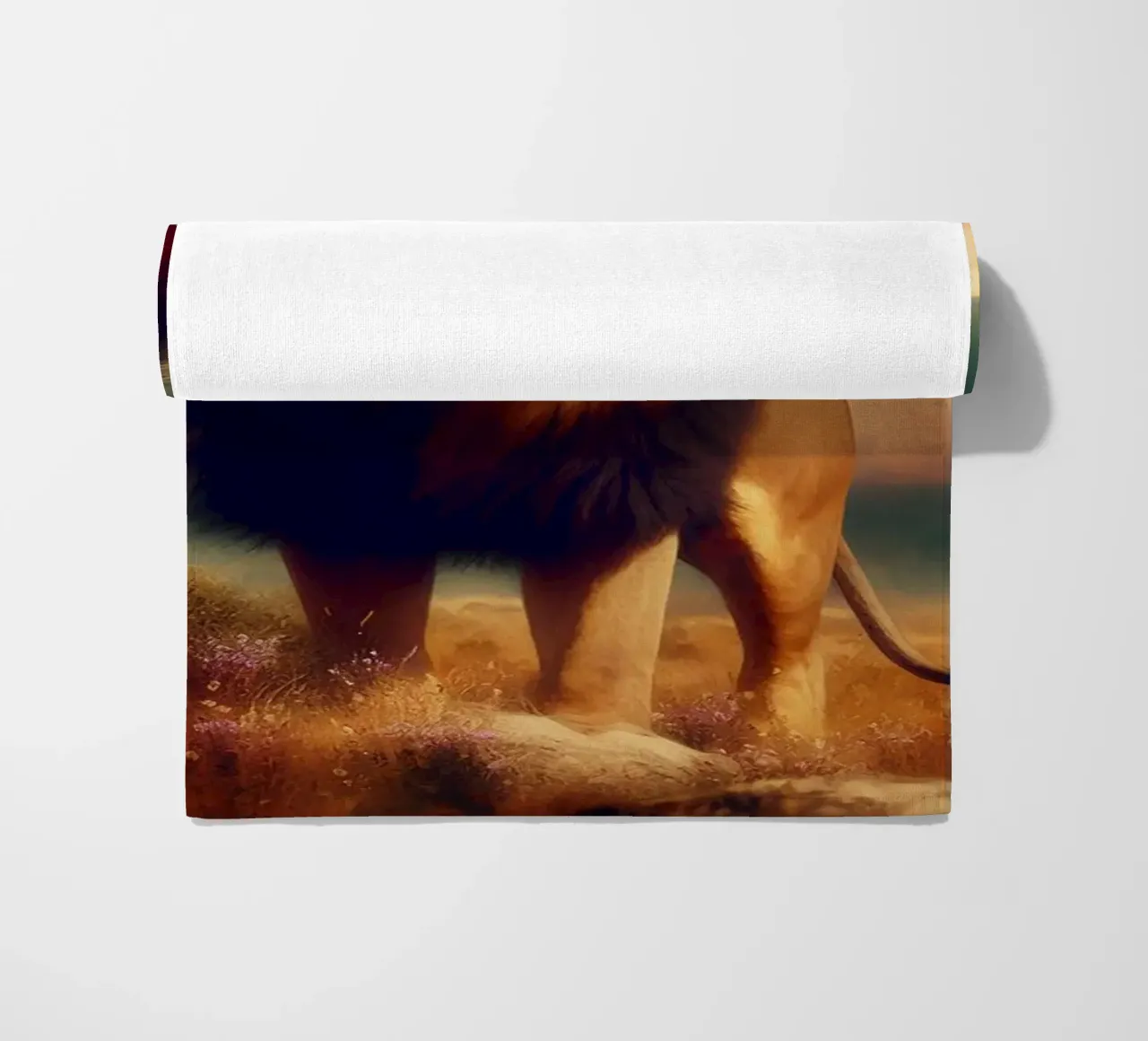 LION telo mare da RUBIANT ART