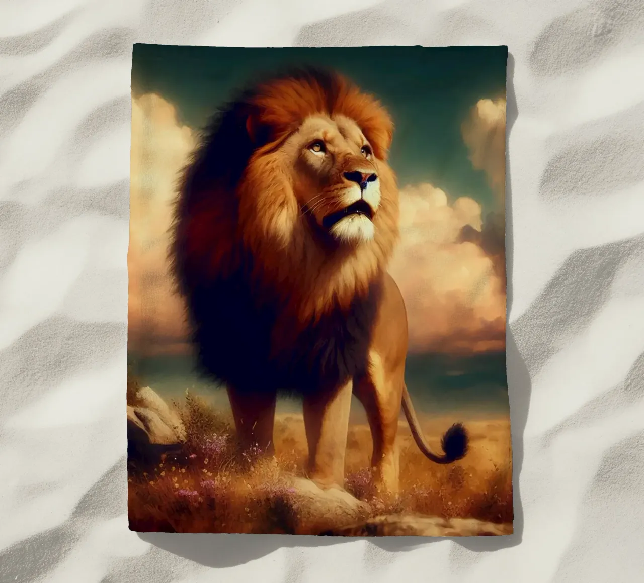 LION telo mare da RUBIANT ART