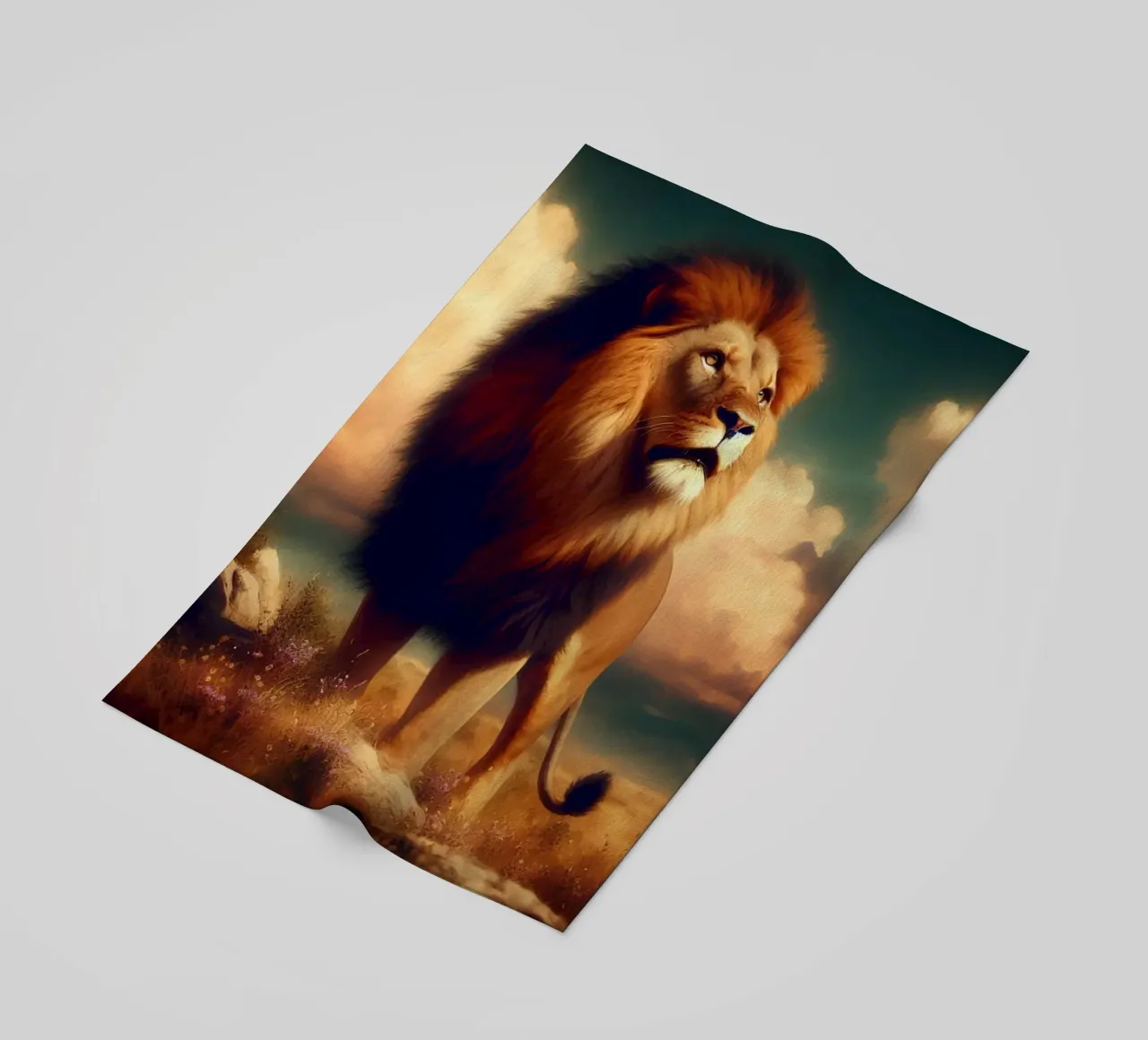 LION telo mare da RUBIANT ART