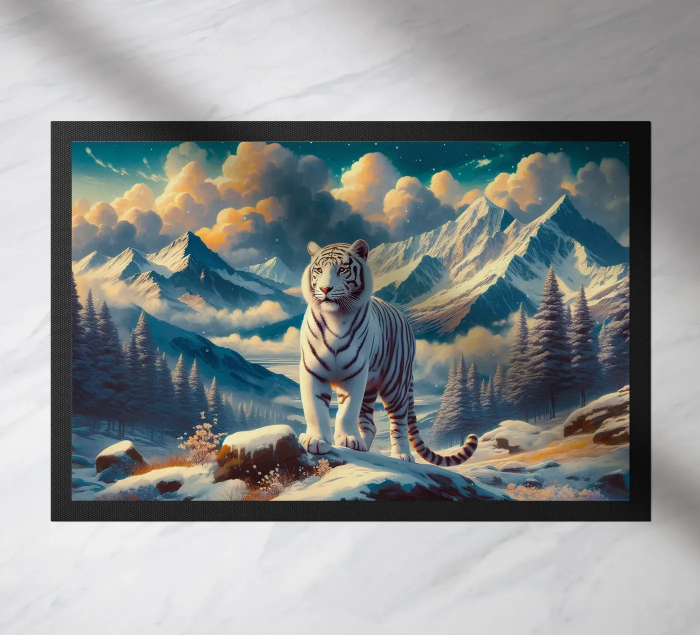 WHITE TIGER zerbino da RUBIANT ART