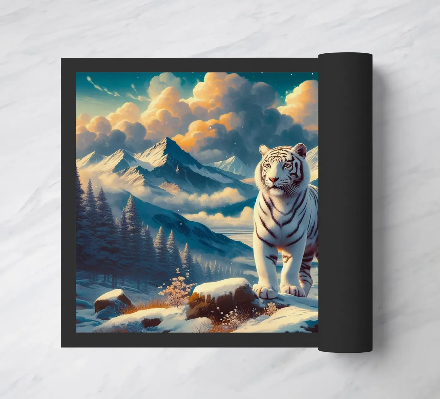 WHITE TIGER zerbino da RUBIANT ART