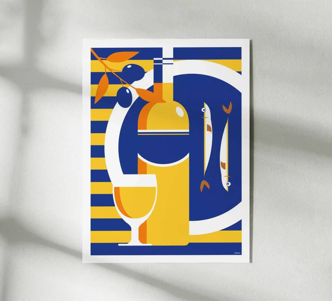 Aperitif acrylic glass by Raphaël Delerue