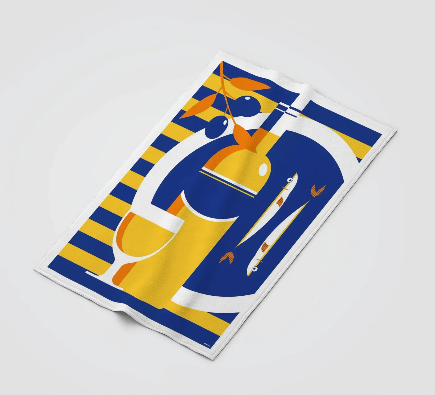 Aperitif Fleecedecke von Raphaël Delerue