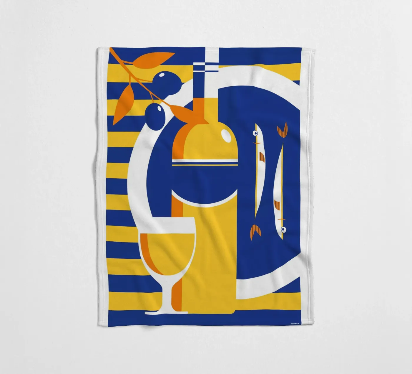 Aperitif Fleecedecke von Raphaël Delerue