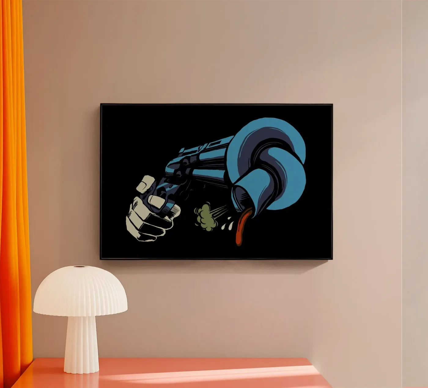 Crooked Gun plexiglass da Butcher Billy