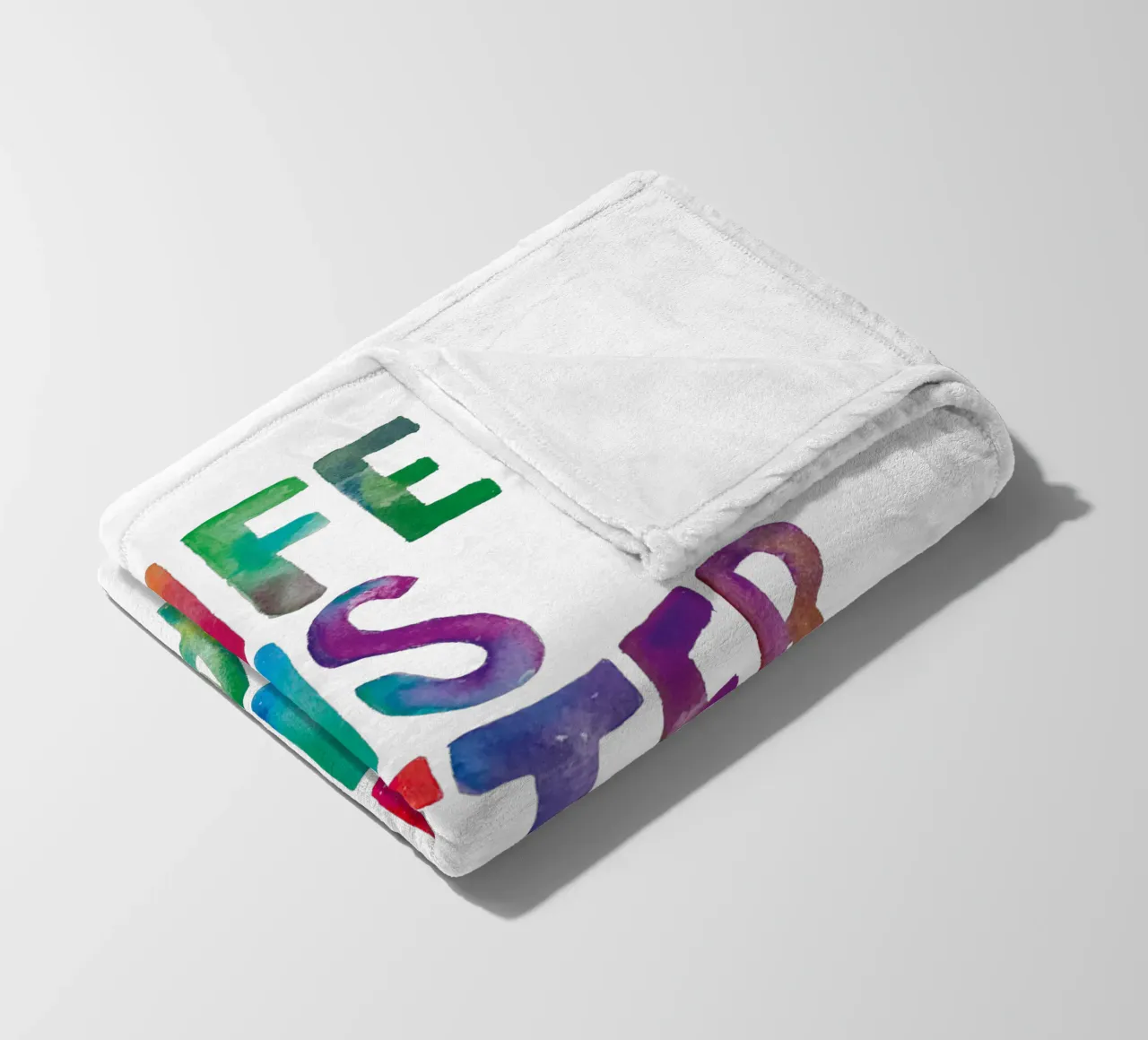 Life is Better in Pyjamas Typography Design fleece blanket by THE MOTIVATED TYPE