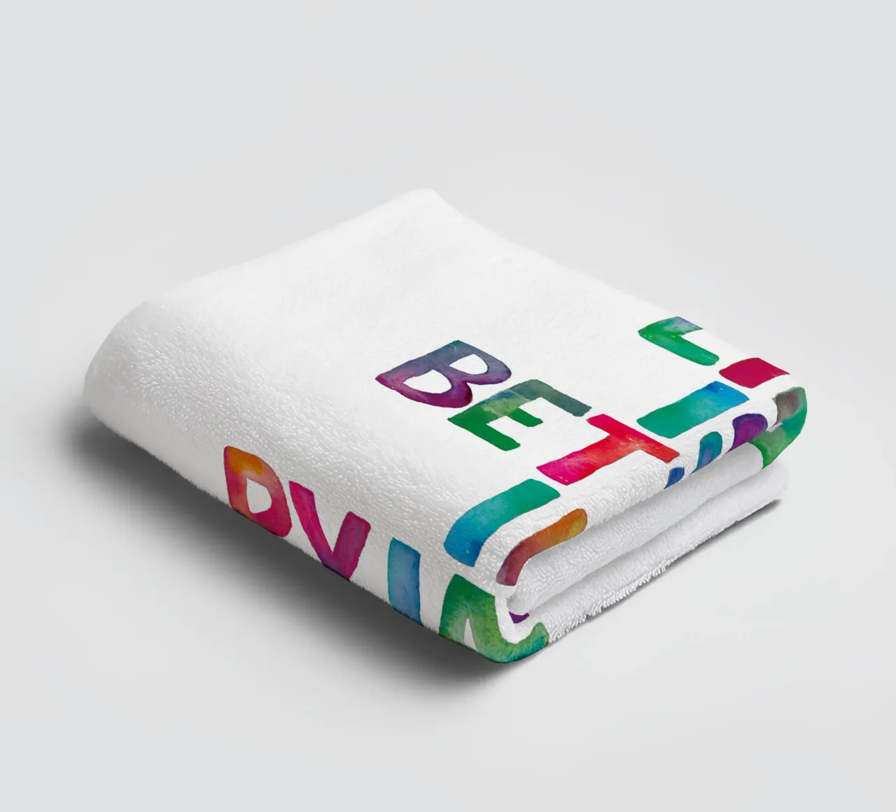 Life is Better in Pyjamas Typography Design towel by THE MOTIVATED TYPE