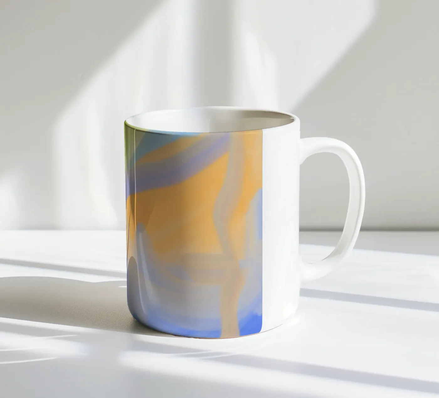 Drifting ceramic mug by Simplicity