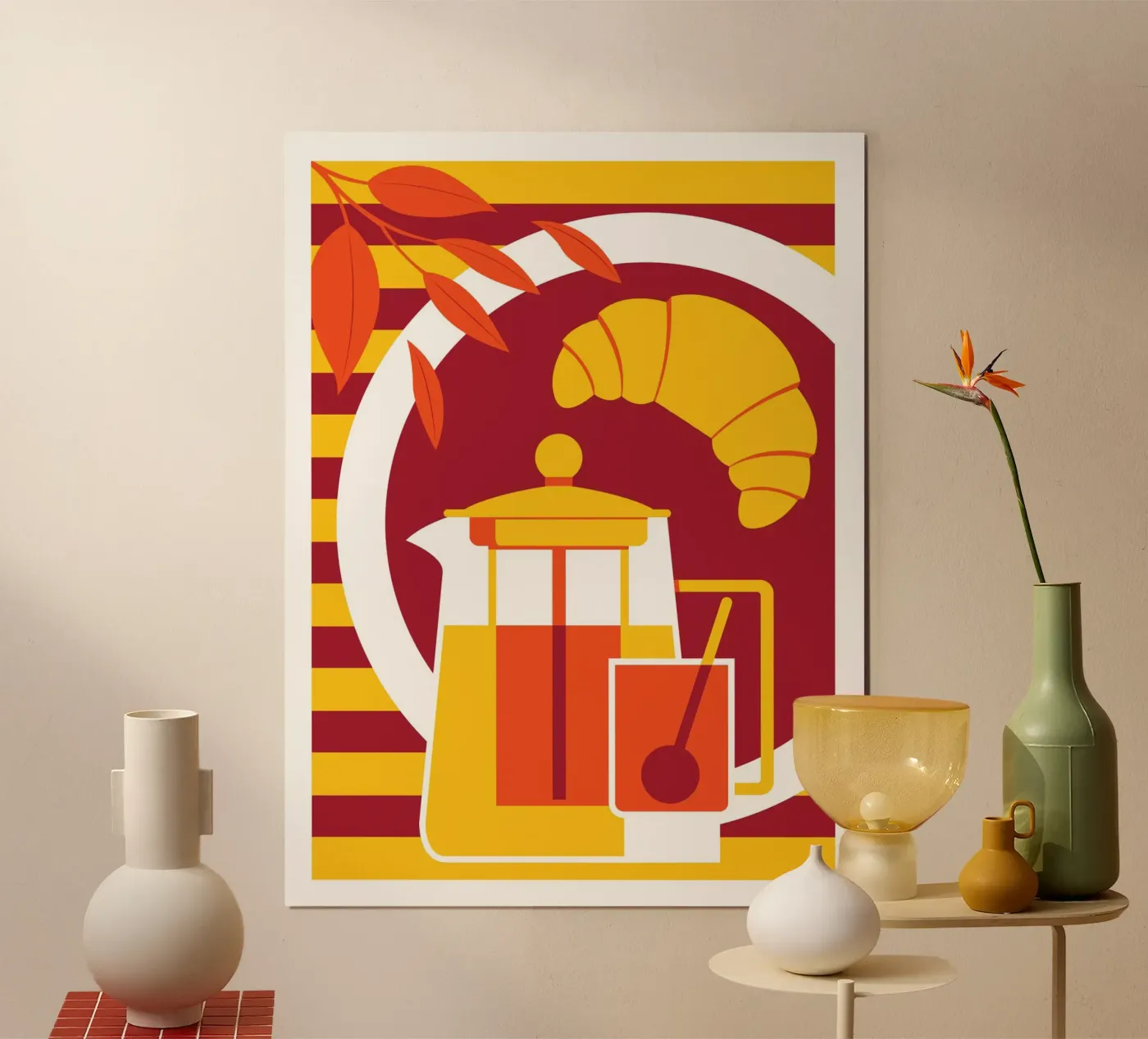 Breakfast Tea poster by Raphaël Delerue
