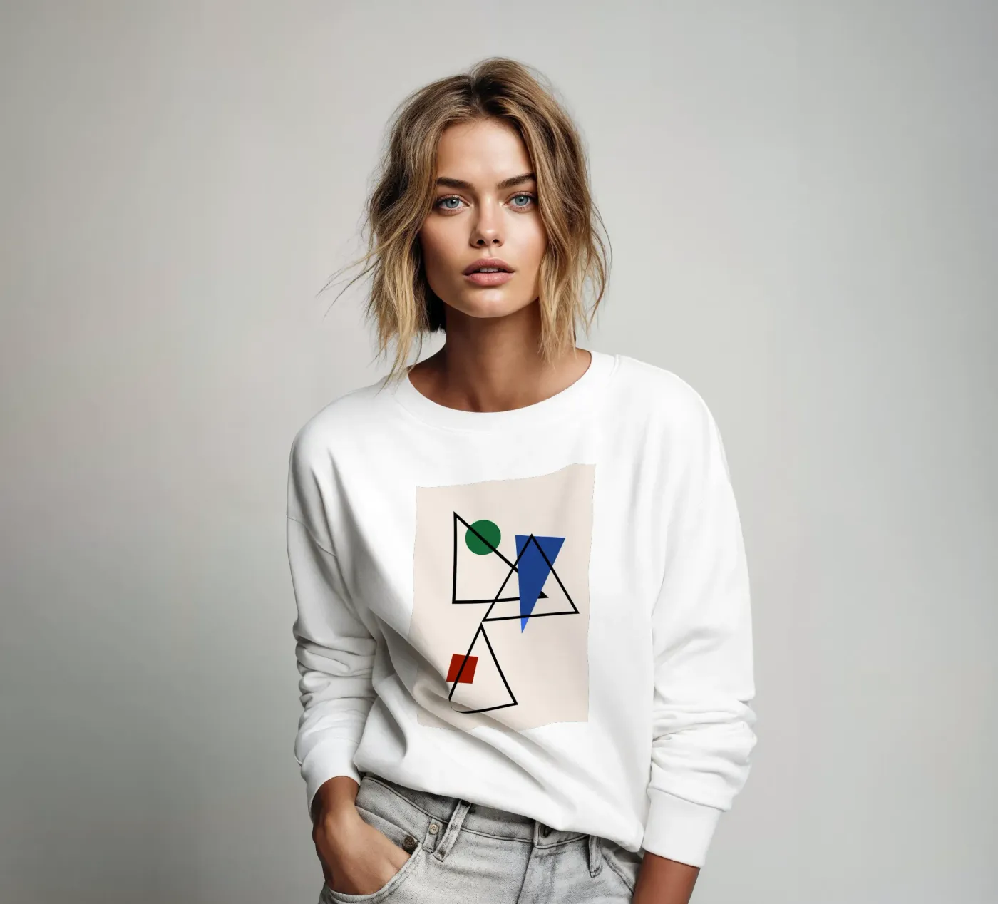 Prismatic Intersection sweatshirt by David