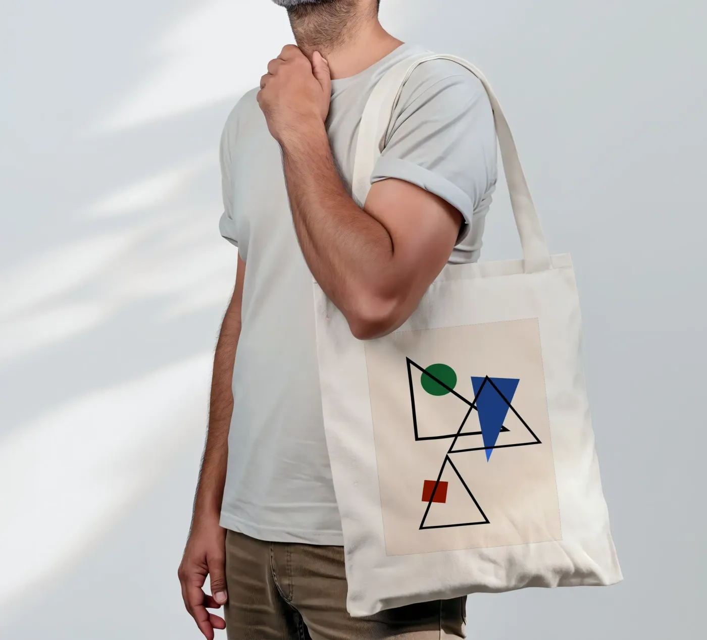 Prismatic Intersection tote bag by David