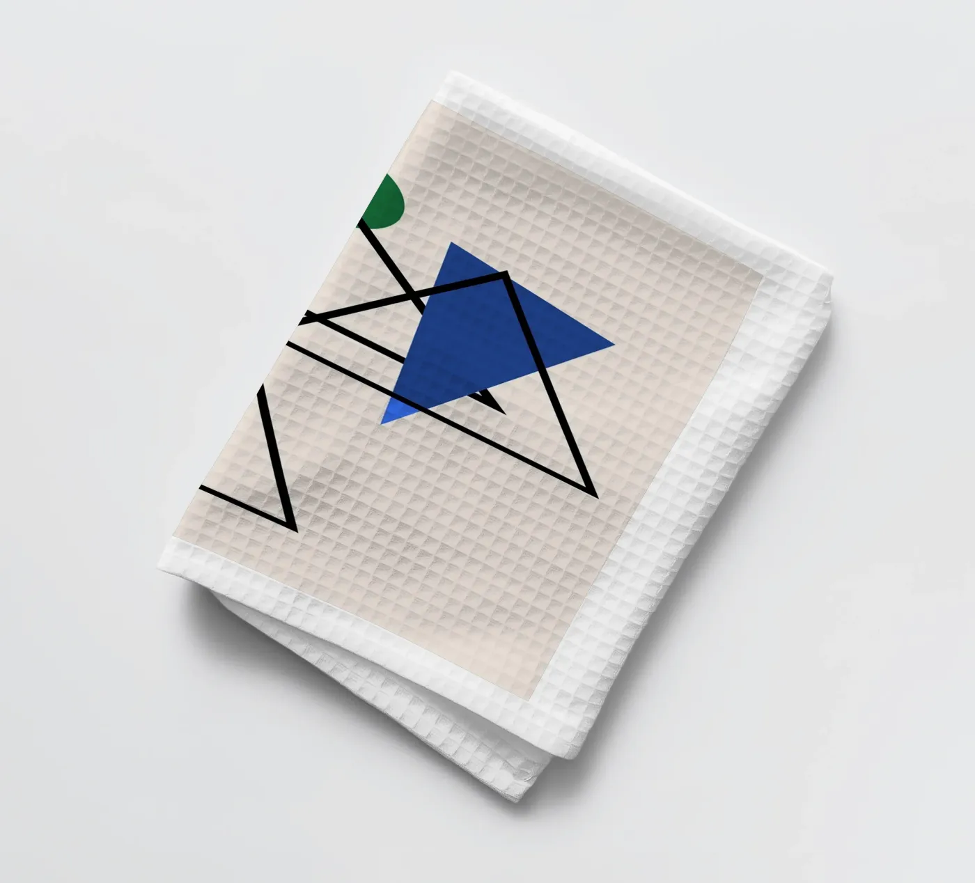 Prismatic Intersection tea towel by David