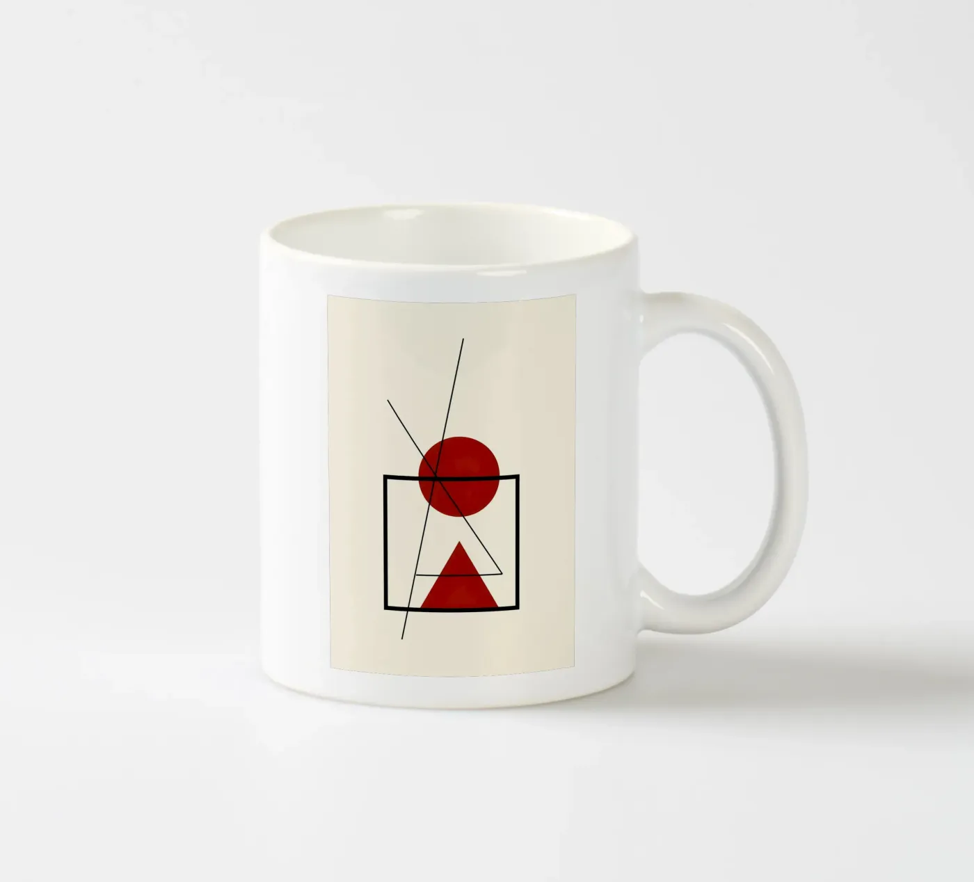 Primary Overlap ceramic mug by David