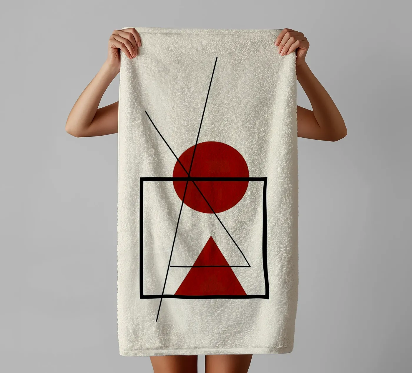 Primary Overlap towel by David
