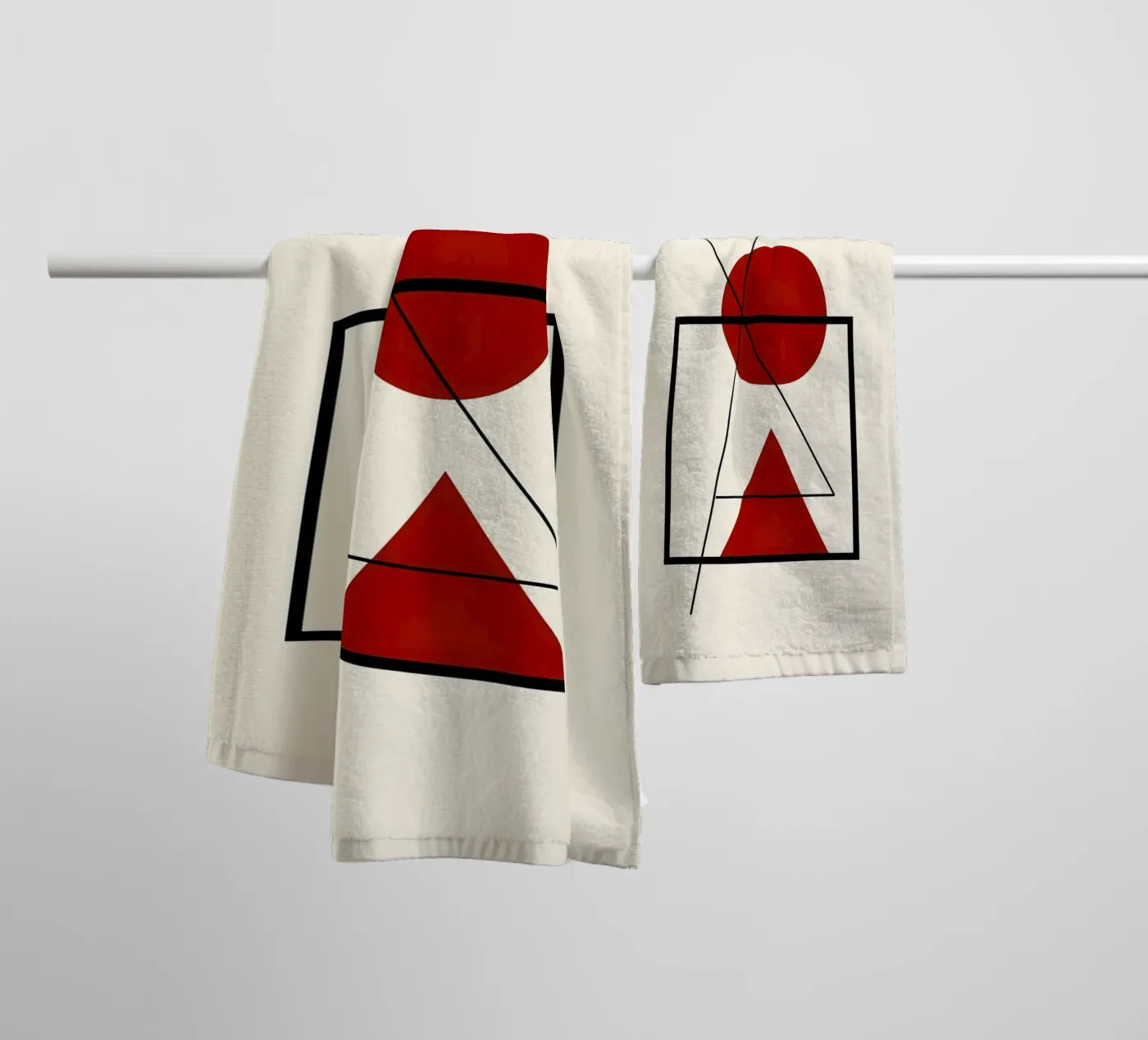 Primary Overlap towel by David