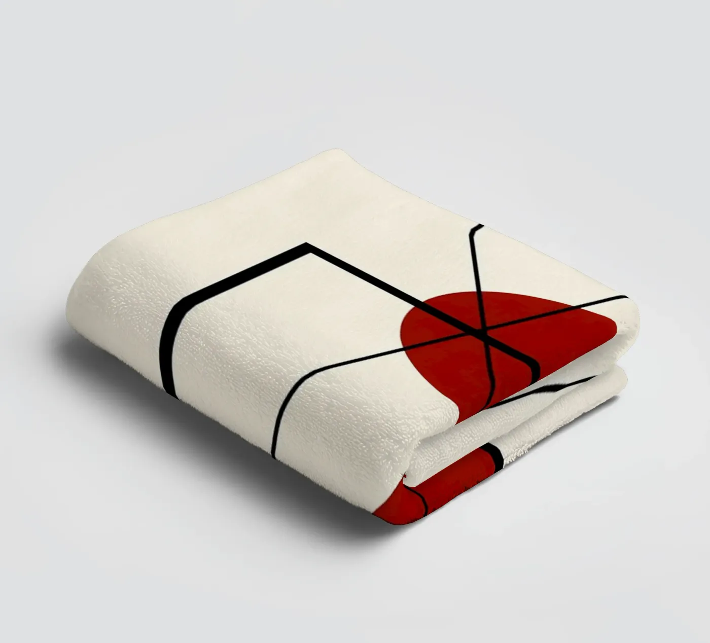 Primary Overlap towel by David