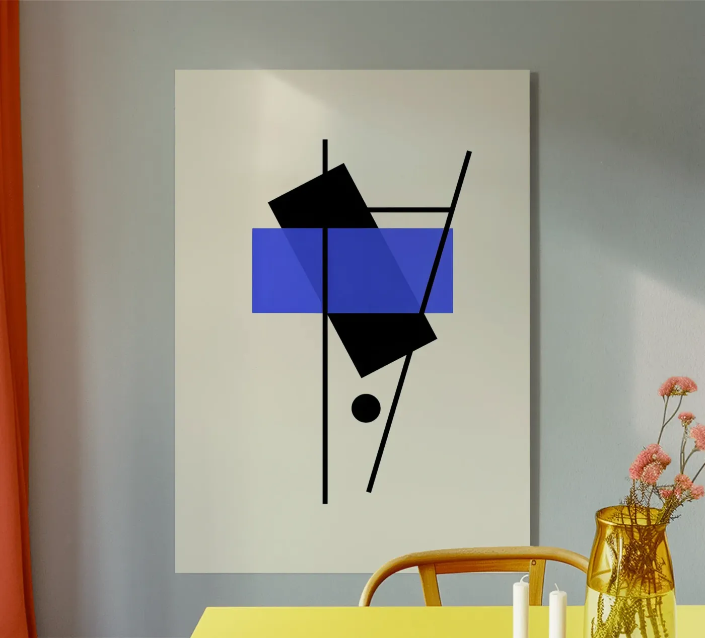 Equilibrio cremisi plexiglass da David