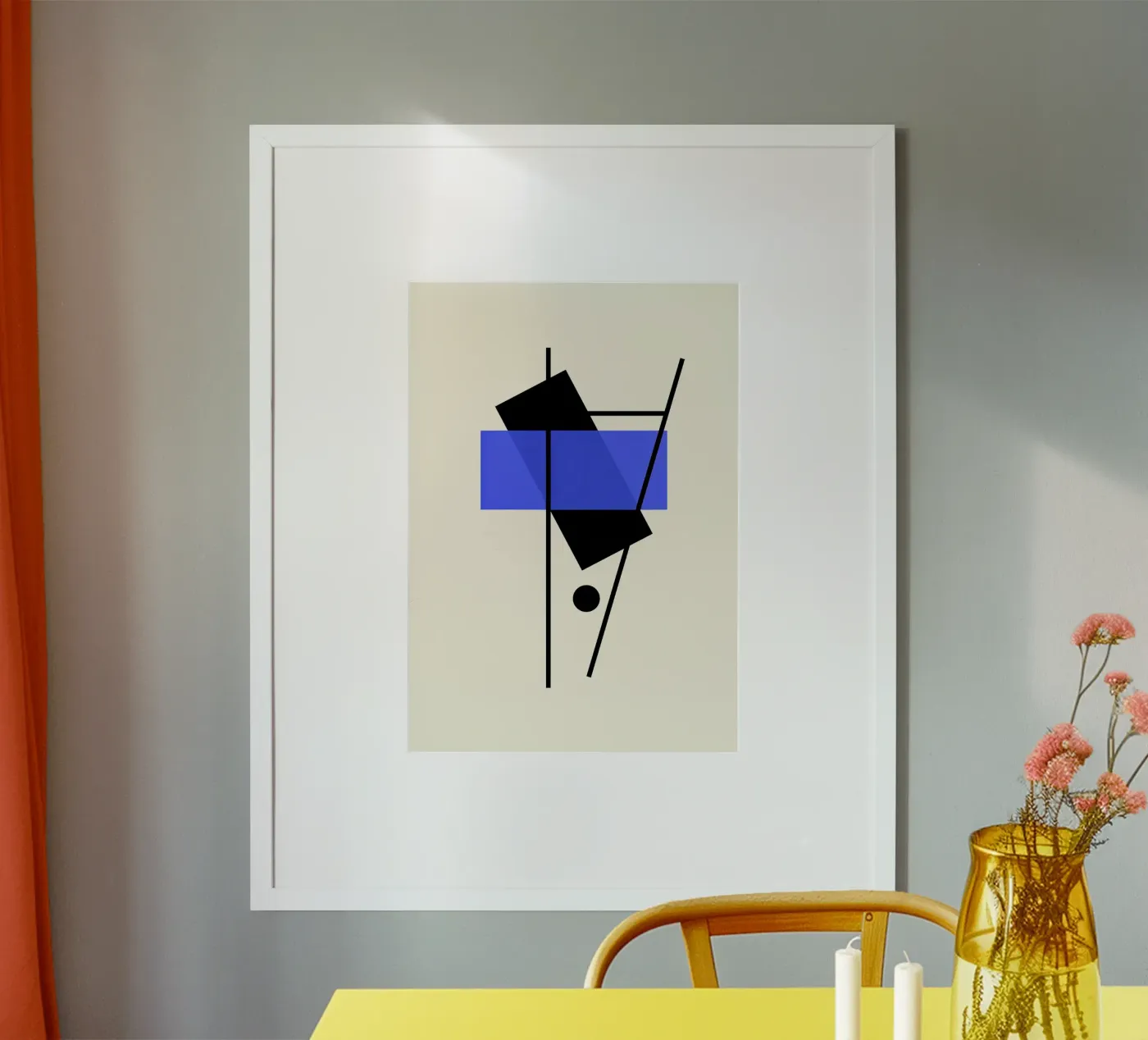 Equilibrio cremisi poster da David