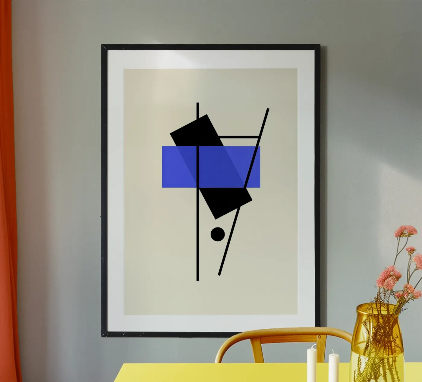 Equilibrio cremisi poster da David