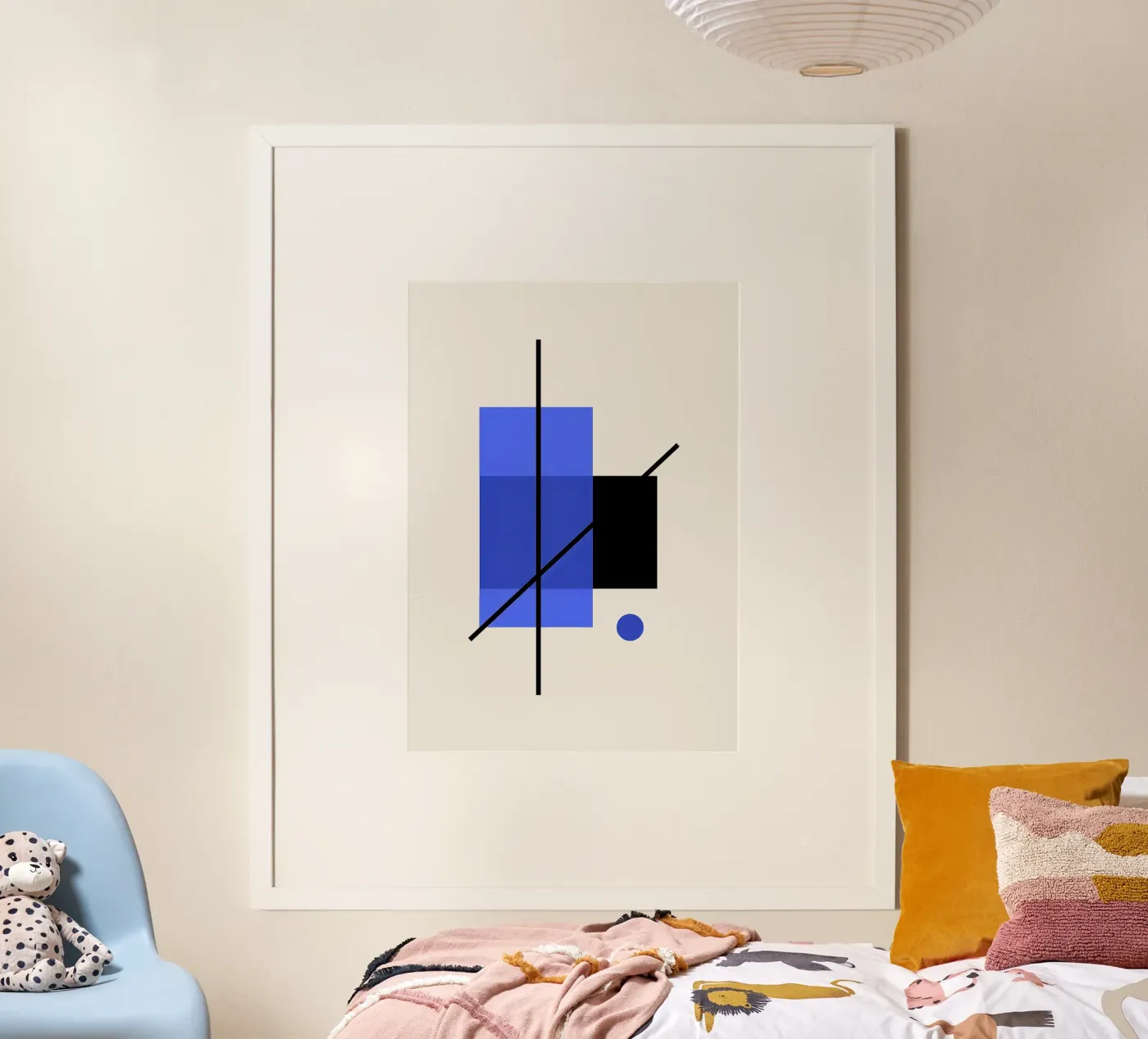 Kobalt-Inversion Poster von David