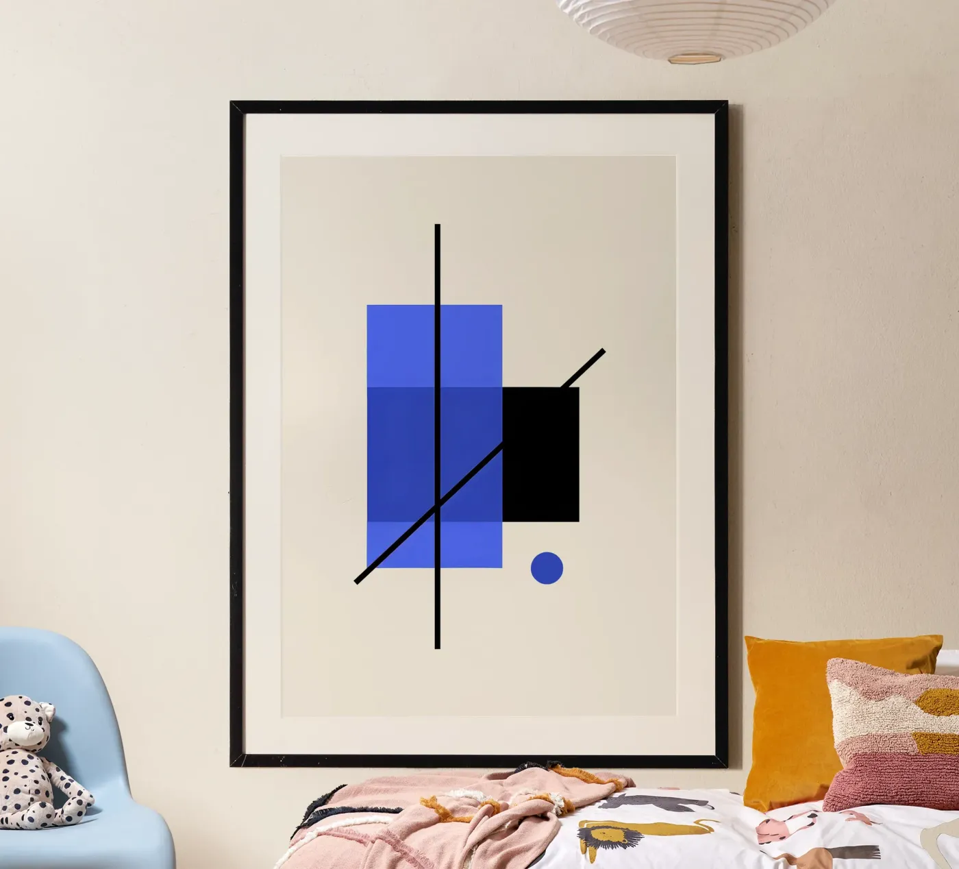 Kobalt-Inversion Poster von David