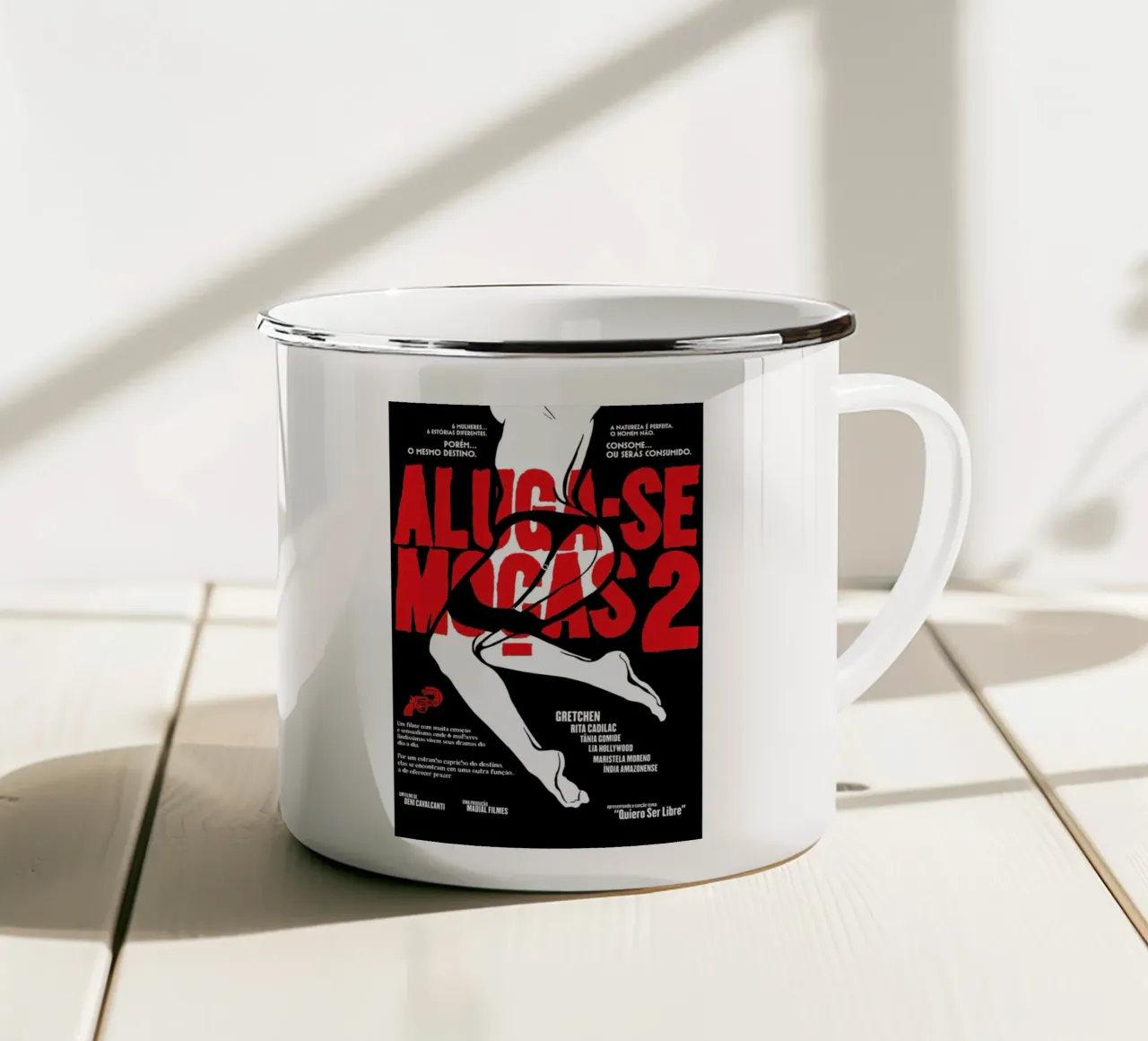 Aluga-se Mocas 2 tazza in smalto da Butcher Billy