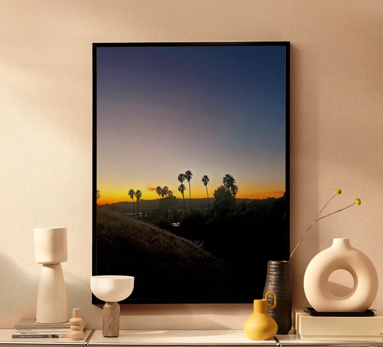 palm in los angeles carta hahnemühle da Reiselust