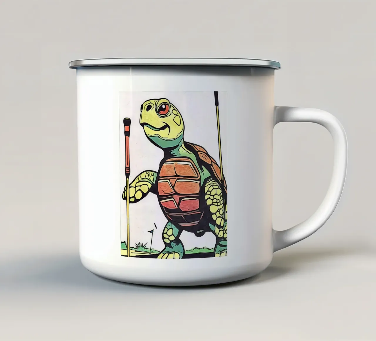 Animale Pop Art, Motiv 18 tazza in smalto da ZAMART - PopArt