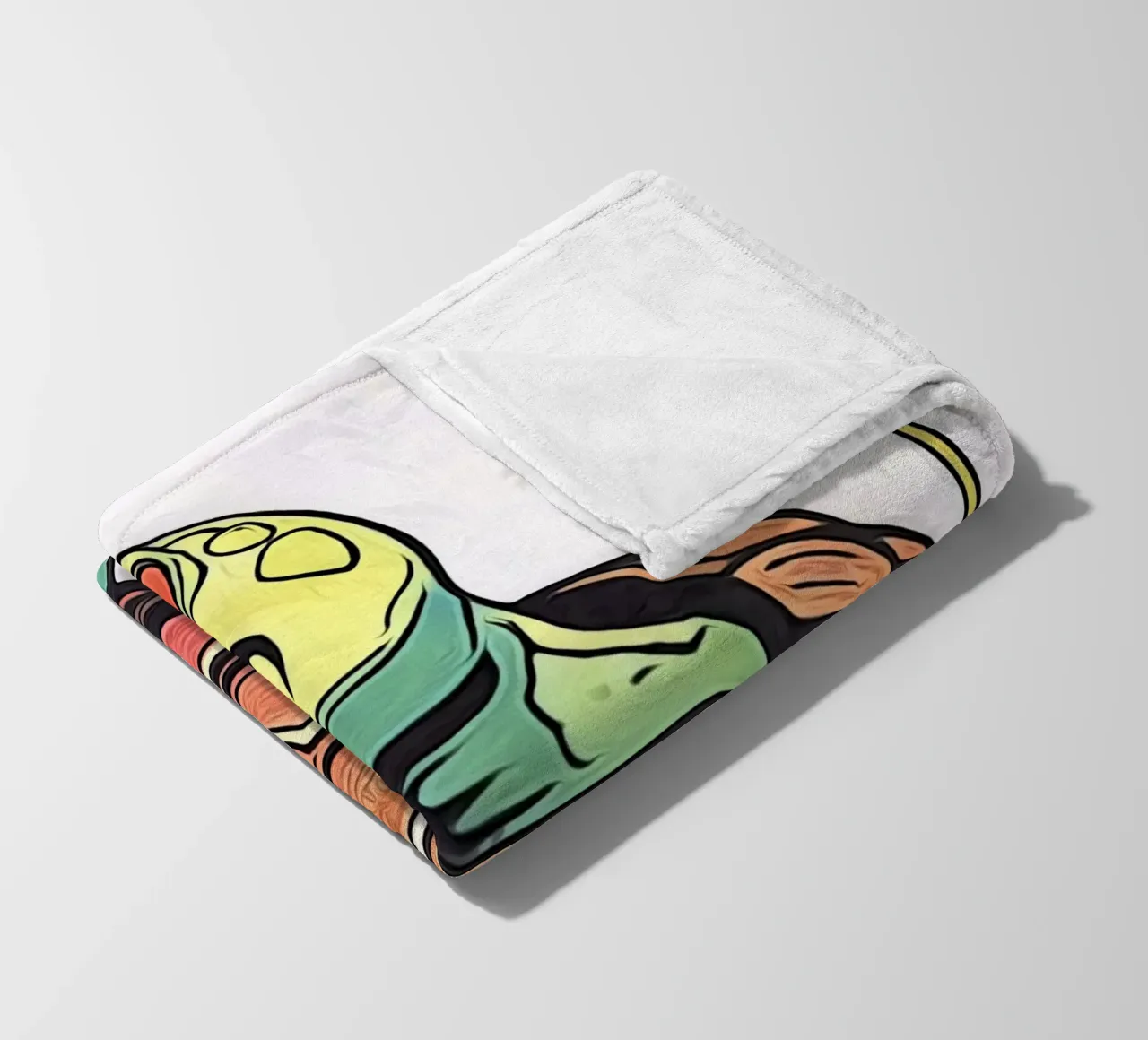 Animale Pop Art, Motiv 18 coperta in pile da ZAMART - PopArt