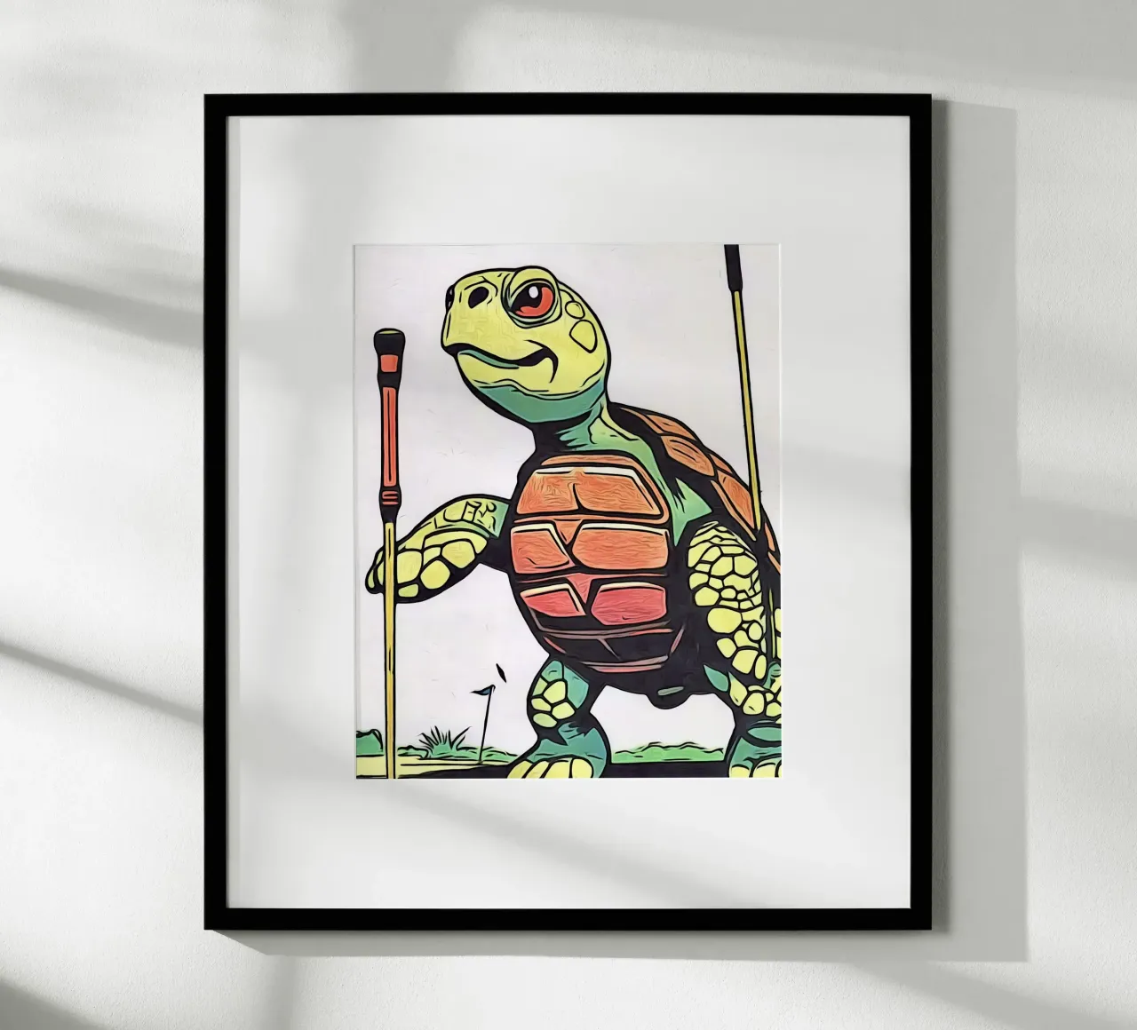 Animale Pop Art, Motiv 18 carta hahnemühle da ZAMART - PopArt