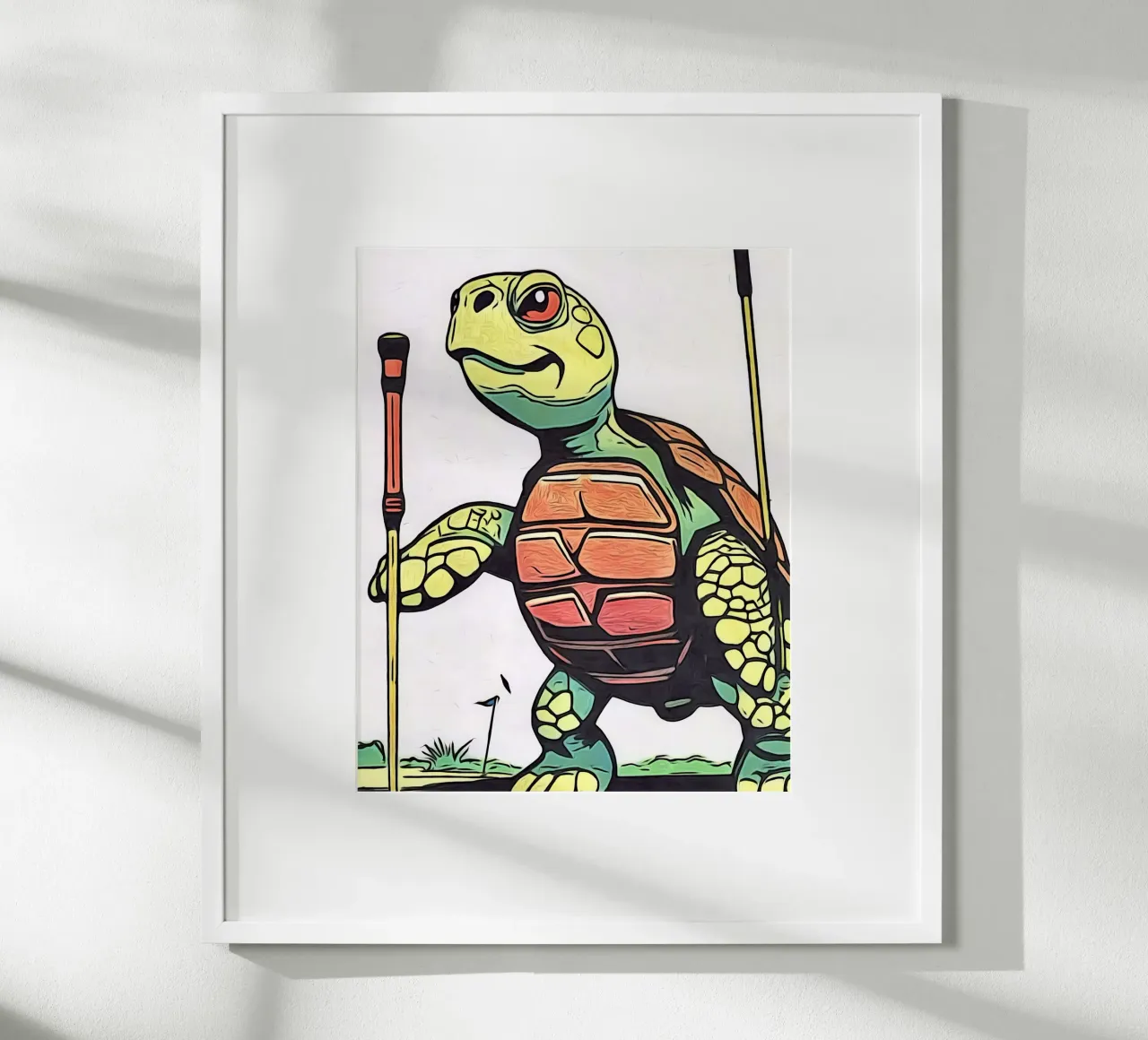 Animale Pop Art, Motiv 18 carta hahnemühle da ZAMART - PopArt